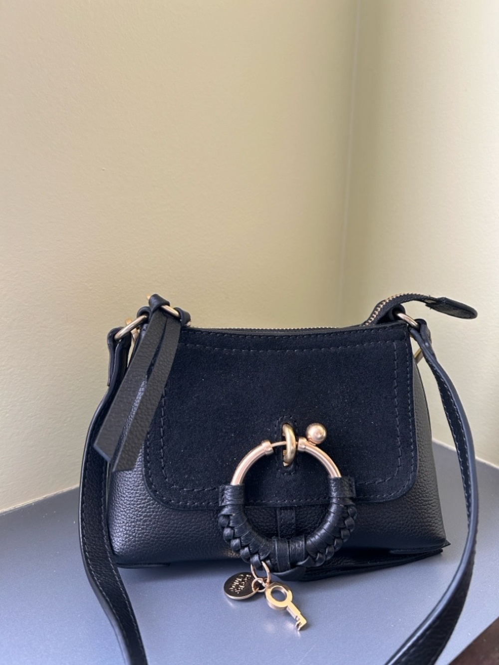 See By Chloe Joan Mini Leather Bag With Gold-tone Hardware